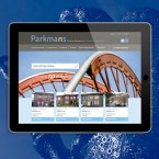Parkmans Property Management website design